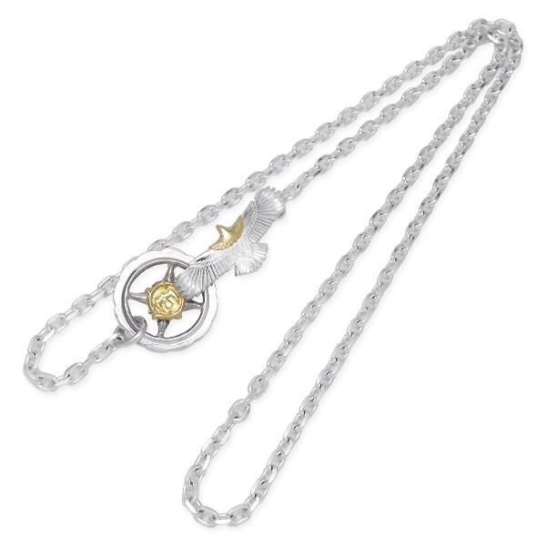 ワシミタロウ イーグルeg-05 K18・925フックチェーンネックレス 鷲見太郎 Taro Washimi ネックレス イーグルeg-05 K18・925