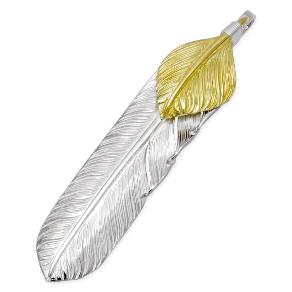 Taro Washimi 鷲見太郎 ペンダント Lフライトフェザー01 K18フライト