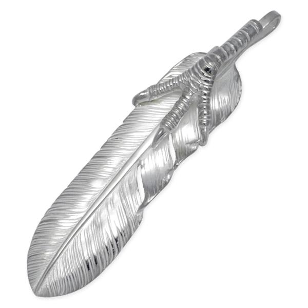 美品　銀爪オールドフェザー　ギャランティ付　鷲見太郎 鷲見太郎 Taro Washimi ペンダント Lオールドフェザー01イーグルクロー