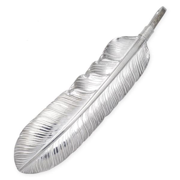 鷲見太郎限定モデル オールド Lフェザーペンダント silver シルバー