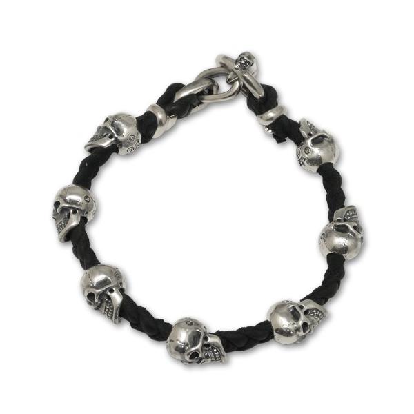 Gaboratory（ガボラトリー） ブレスレット クォーター7スカル ブレイド