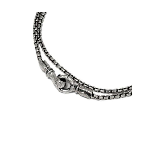 キスアンドフロー フック ボックス チェーン 　LONE ONES ロンワンズ LONE ONES ロンワンズ ネックレス キス＆フローフックボックス