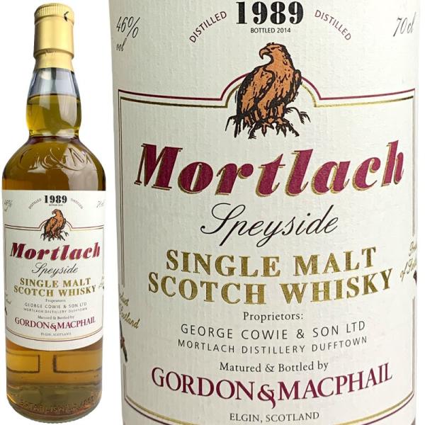 G&Mゴードン＆マクファイルモートラック 1989 46.0% 700ml Gordon & MacPhail Mortlach Single Cask for JIS [1989] / ゴードン