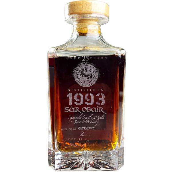 Kingsbury Gold Sar Obair Decanter Glenlivet 25 yo [1993 Kingsbury Gold Sar Obair Decanter Glenlivet 25 yo [1993
