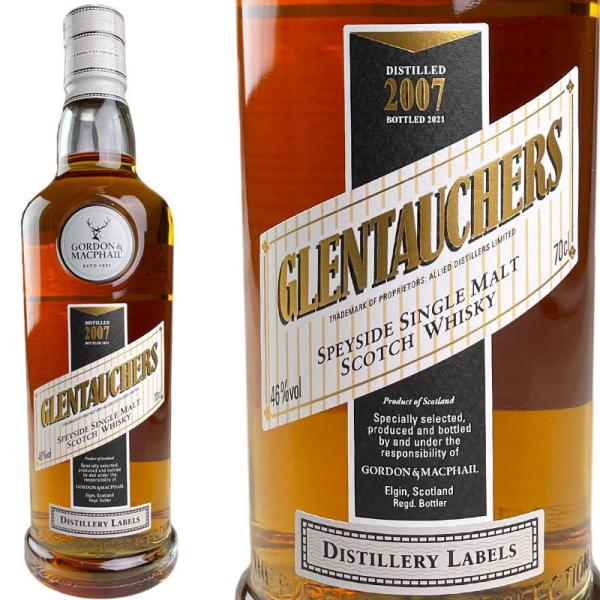 ゴードン＆マクファイル　ディスティラリー グレントファース　ウイスキー　2007 G & M（ゴードン & マクファイル）ディスティラリー ラベル