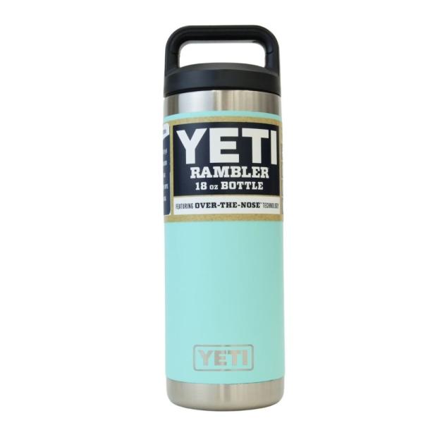 展示未使用品 YETI イエティ ランブラー 18オンス ボトル SEAFOAM