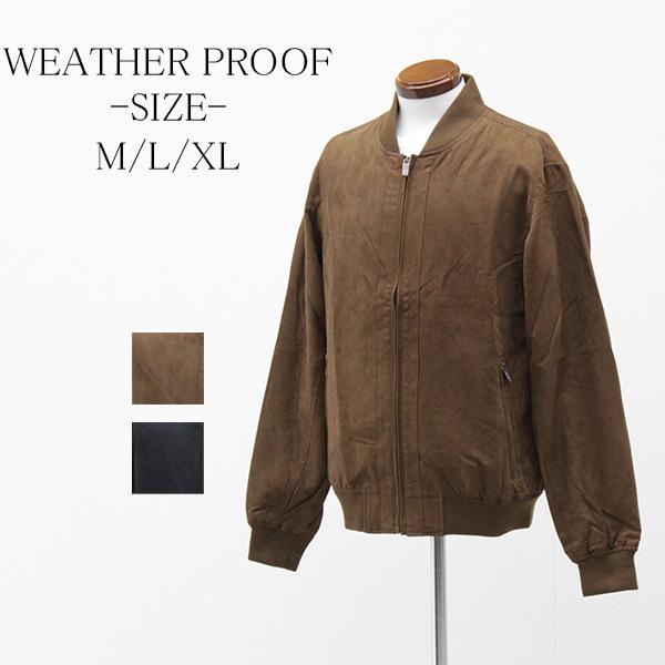 アウトレット WEATHER PROOF メンズ マイクロスエードジャケット アウトレット WEATHER PROOF メンズ マイクロスエードジャケット