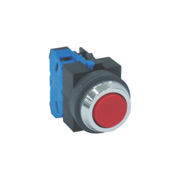 IDEC　Φ25 TWSシリーズ 押ボタンスイッチ(平形)　ABS110NR　沖縄、離島発送不可　 Eウ2-3 爆買