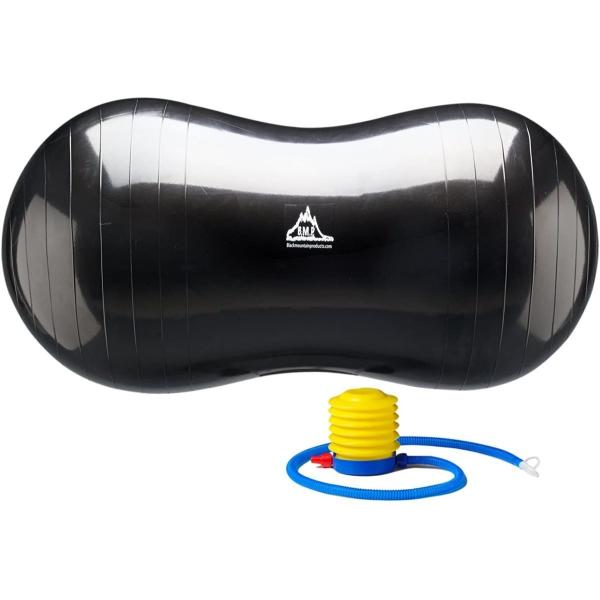 【送料無料】未使用品 ブラックマウンテン ピーナッツ安定ボール 1000ポンド静的重量容量ポンプ付き ブラックB4B 未使用品 ブラックマウンテン ピーナッツ安定ボール 1000ポンド