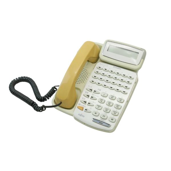 中古 富士通 D-station 32B2W(FC776B2W) 24ボタンカナ標準電話機