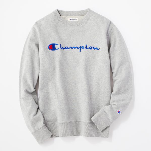 チャンピオン Champion スクリプトロゴ刺繍クルーネックトレーナー メンズ ライトオンright On Online Shop 通販 Paypayモール