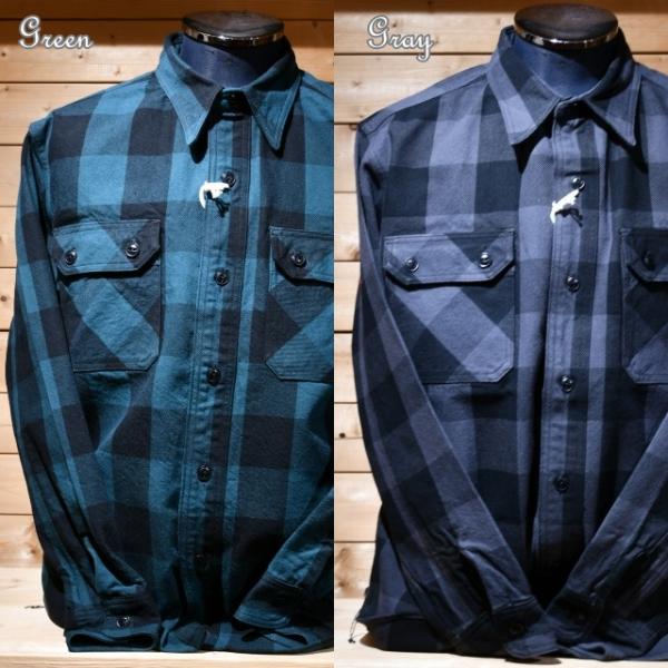 ブルコフランネルシャツ コリンボ Colimbo ネルシャツ 