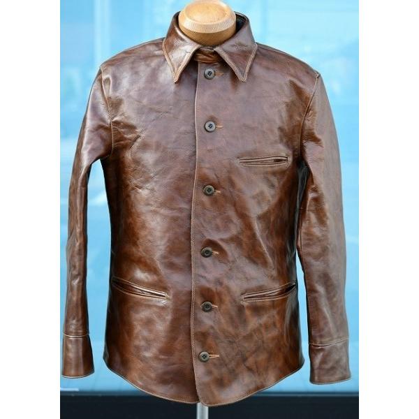 フリーホイーラーズ Freewheelers レザー Brakeman Coat Col Tatankabrown Fw Ttk Rigidstore 通販 Yahoo ショッピング