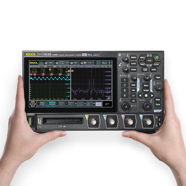 RIGOL 12bit デジタル・オシロスコープ DHO924S 250MHz+12bit+ RIGOL 12bit デジタル・オシロスコープ DHO924S 250MHz+12bit+