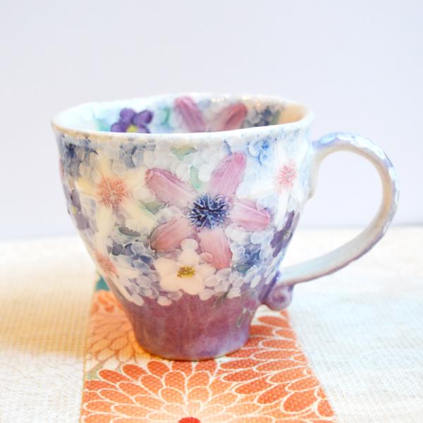 新品未使用　ゆずりは工房　ゆずりは　手書き　大人気マグカップ　三個 compass1625467811.jpg