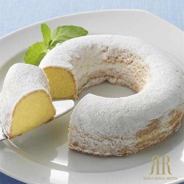 卵と牛乳を使用し、しっとり焼きあげたリングケーキ。カスタード風味のシンプルな味わいがお口の中で優しく広がります。●原材料：液全卵（国内製造）、砂糖、小麦粉、アーモンドパウダー、マーガリン、ショートニング、粉糖（ぶどう糖、でん粉、その他）、牛...