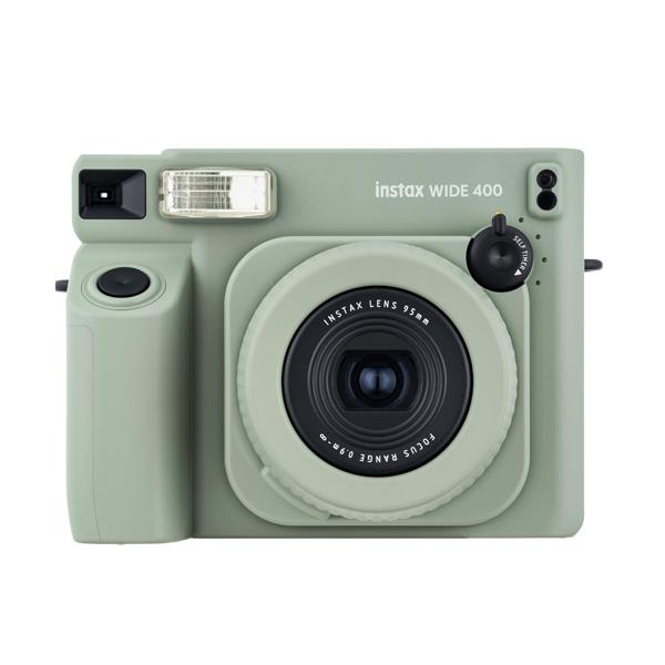 “チェキ” instax WIDE 400ワイドフォーマットのアナログインスタントカメラ大人数の集合写真や風景写真、余白を活かしたこだわりの写真までダイナミックに撮影できる、ワイドフォーマット対応のアナログインスタントカメラ。■　製品の仕様...