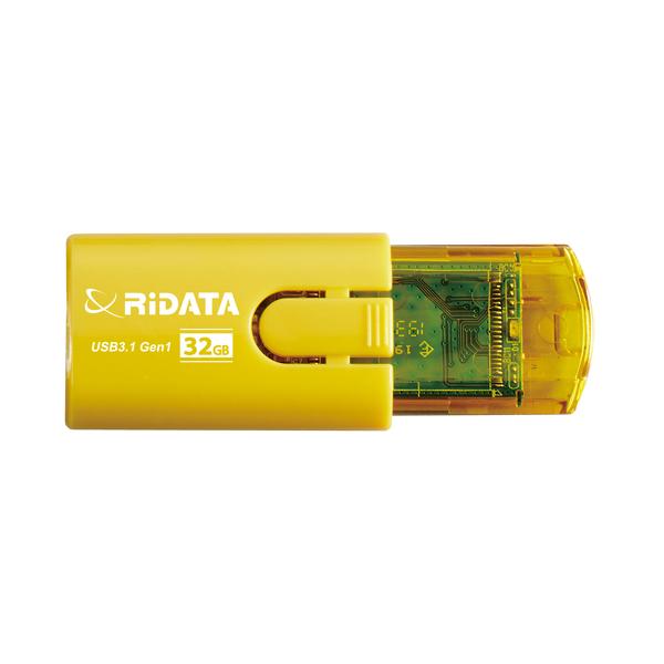 RiDATA USB 3.1 Gen1 32GB 超高速データ転送 RI-HD18U3132 YE RiDATA USB 3.1 Gen1 32GB 超高速データ転送 RI-HD18U3132 YE