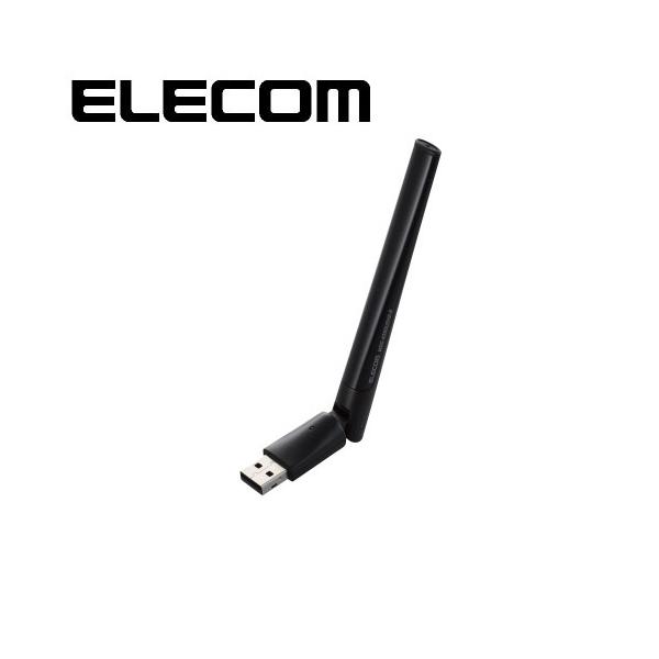 11ac�Ή� 433M�A���e�i�t������LAN�A�_�v�^�[ ����lan�A�_�v�^�[ usb usb2.0 ���� �����x WDC-433DU2H2-B �G���R�� ELECOM