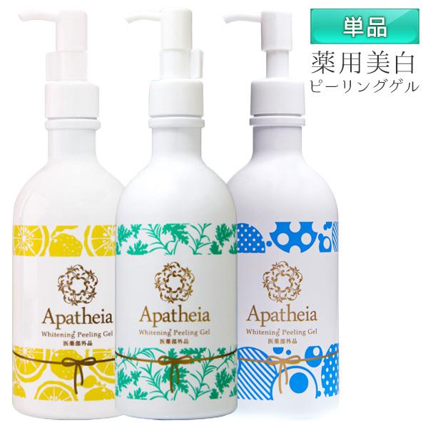 【新品未使用】アパティア　薬用美白　ピーリングゲル　プラチナム　ゆず アパティア薬用美白ピーリングゲル プラチナム 300g 単品 ハーブ
