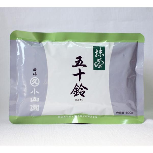 抹茶 丸久小山園 五十鈴 100g 袋詰（いすず） 薄茶 茶道 京都府産 緑茶 粉末 パウダー 製菓...