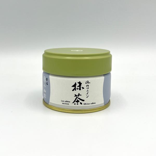 抹茶 宇治 丸久小山園 低カフェイン抹茶 20g缶 （特許取得