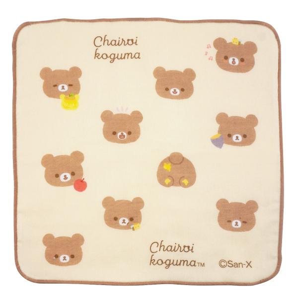 チャイロイコグマルシェ限定　ハンカチタオル