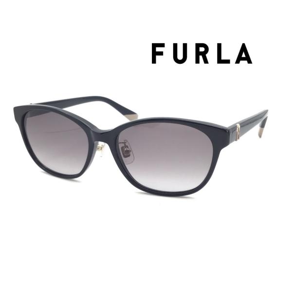 フルラ FURLA SFUA41J サングラス レディース 女性 UVカット ウェリントン型 おしゃれ 0700 シャイニーブラック