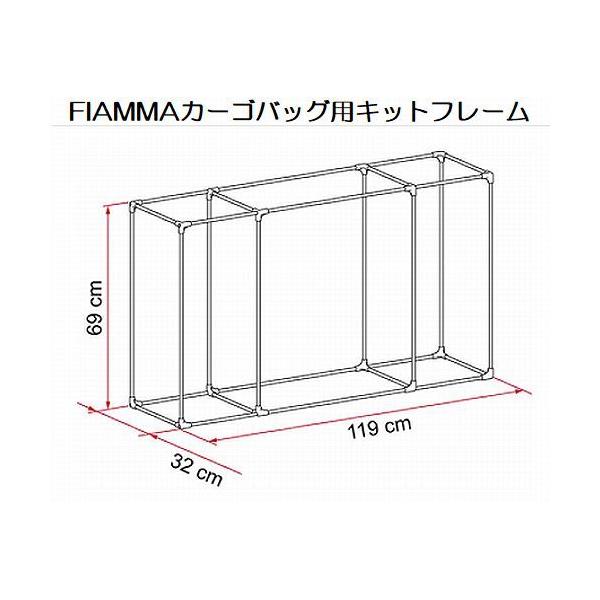 FIAMMAカーゴバック用フレームキット※ガーゴバックは含まれません 代引