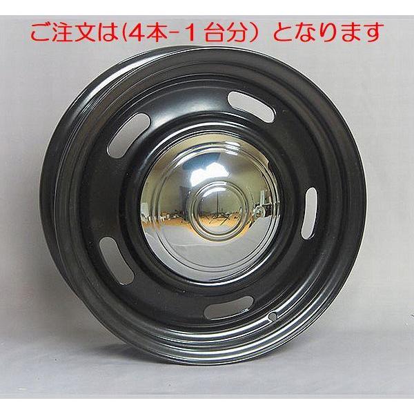 ジムニー 16インチ スチールホイール （A0131） 205R16 タイヤセット <br> オールドスタイルスチールホイール 16