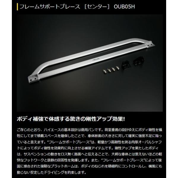 200系 ハイエース 標準ボディ玄武 ゲンブ Genb フレームサポート