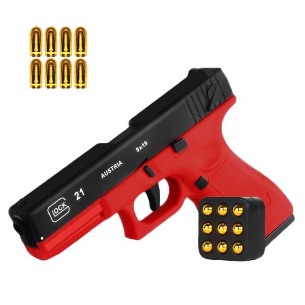 ハンドガン、ガチャポン 楽天市場】【新型】ハンドガン風おもちゃ グロック スライド