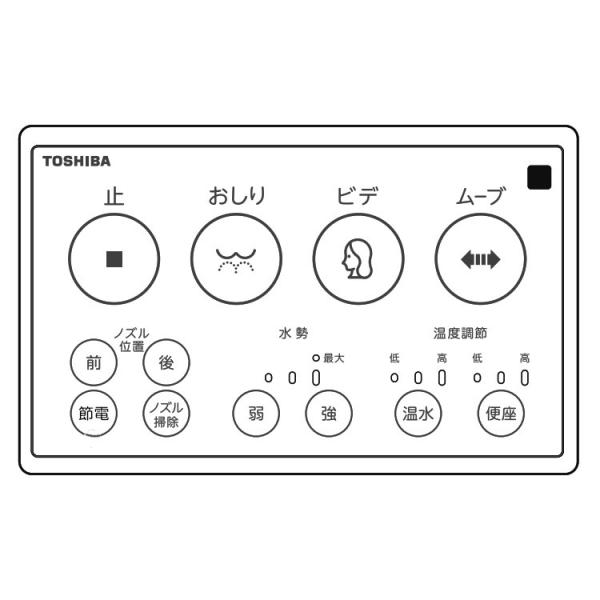 未使用品　新品　東芝温水便座リモコンSCS-T275 2台組み 東芝 温水洗浄便座用リモコンSCS-T275用(東芝部品コード：50471648