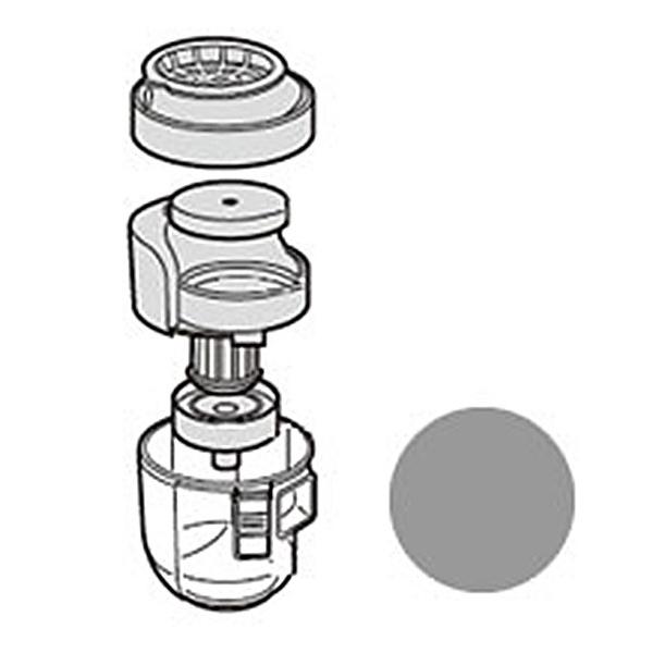 �V���[�v �|���@�p�_�X�g�J�b�v�Z�b�g(�V���o�[�n)(217 137 0385)�y�Ή��@��zEC-ST20-S