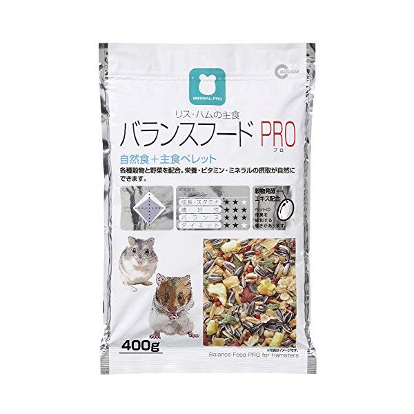 他サイト： ミニマルランド リス・ハムの主食 バランスフードPRO 400グラム (x 1)の商品画像