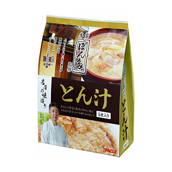-/5食 (x 7)/-・パッケージ個数:7・内容量5食(295g)×7袋・原材料具じゃがいも(中国)、人参、豚肉、ごぼう、植物油脂、食塩、(一部に大豆・豚肉を含む) 調味みそ米みそ、たまねぎ、食塩、砂糖、ポークエキス、野菜エキス、粉末油脂...