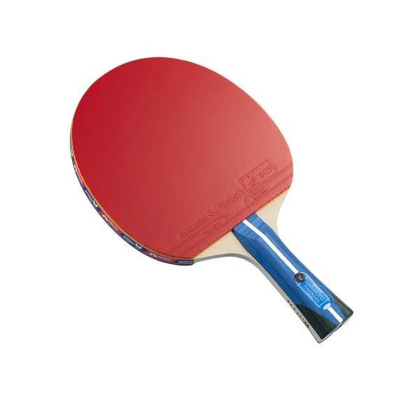 張本智和選手_/FL(フレア)/16950・Style:張本智和選手・パッケージ個数:1・タイプ : ラバーばりラケット・ブレード構成 : 5枚合板・仕様 : ボール2個入り