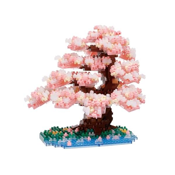 他サイト： カワダ(Kawada) ナノブロック ソメイヨシノ 990ピース 15×14.2×13.5cm 12才以上 インテリア ホビー NBM-048の商品画像