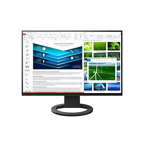 EIZO ビジネススタンダードモニター | FlexScan EV2485-BK 24.1型1920
