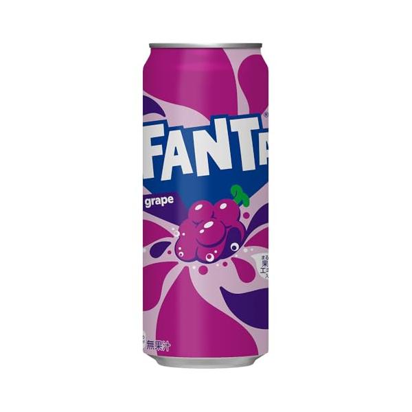 他サイト： コカ・コーラ ファンタ グレープ 500ml缶×24本の商品画像