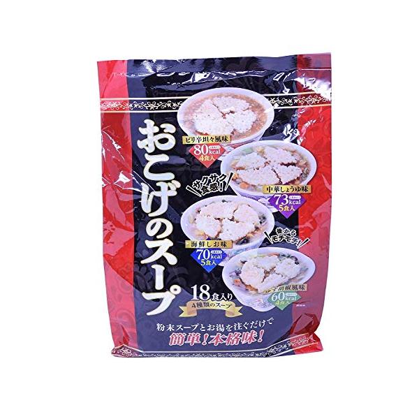 -/18食 (x 1)/555245・パッケージ個数:1・原材料:RICE MILLET OKOGE SOUP・内容量:18食入・商品サイズ(高さx奥行x幅):33.299999999999997cm×25.1cm×4.0999999999...