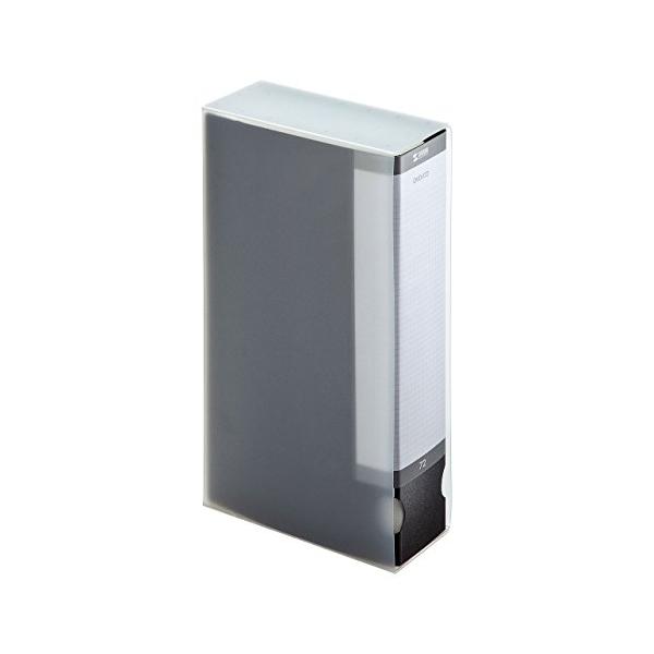 72枚収納ブラック/-/FCD-FL72BK・Color:ブラックStyle:72枚収納・パッケージ個数:1・ファイルタイプでスッキリ収納。整理しやすい背表紙付きのDVD・CDファイルケース(72枚収納・ブラック)・不織布にはディスクを出し...