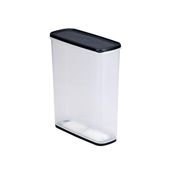 他サイト： イノマタ化学(Inomata-K) クリアブラック 乾物ストッカー 6.0 日本製 1216の商品画像