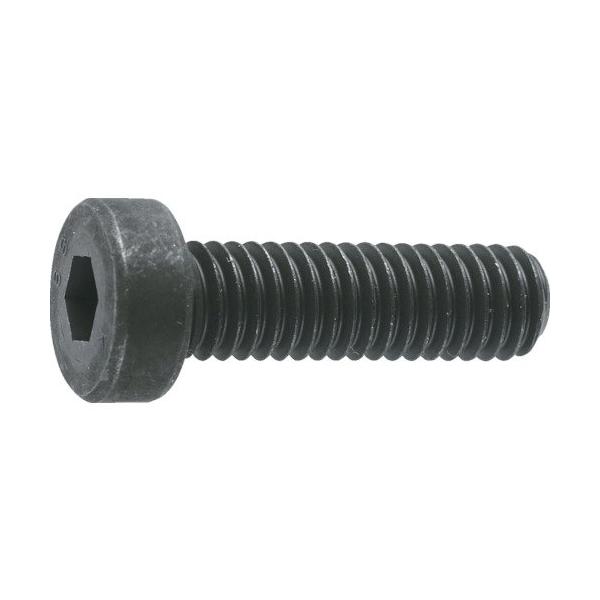 他サイト： TRUSCO(トラスコ) 低頭六角穴付ボルト 黒染め半ネジ サイズM8×40 5本入 B081-0840の商品画像