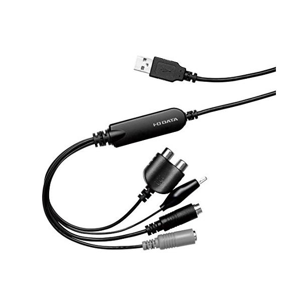 アイ・オー・データ アナレコ PC 取り込み 録音 アナログ音源