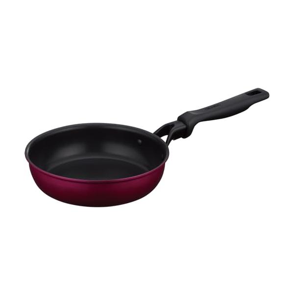 サーモス デュラブルシリーズ フライパン 20cm レッド ガス火・IH対応 焦げつきにくい 耐久性コーティング PFOA PFOS不使用 握り