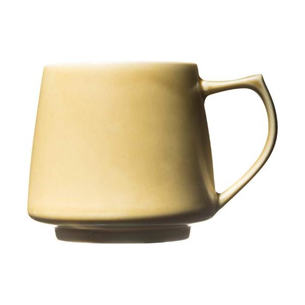 他サイト： cores(コレス) マグカップ イエロー 320ml キキマグ C811YL 日本製 電子レンジ 食洗器 対応 繊細なつくりの商品画像