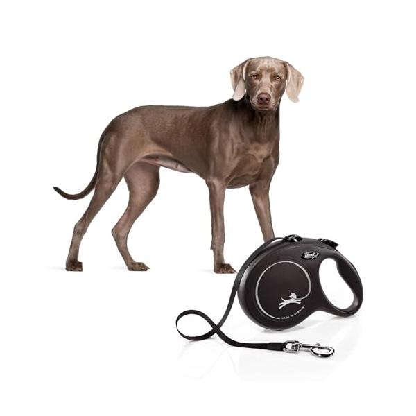 他サイト： フレキシ (flexi) ニュークラシック テープ L(50kg未満) 5m ブラック 犬用リードの商品画像