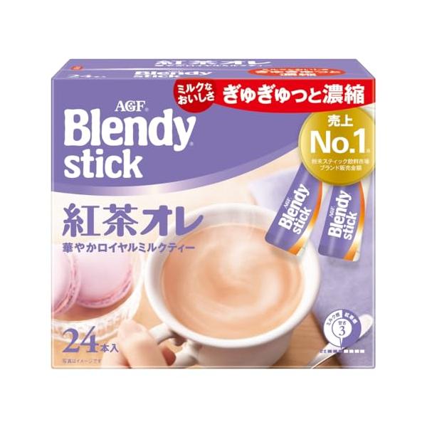 他サイト： AGF ブレンディ スティック 紅茶オレ 24本  ミルクティーの商品画像