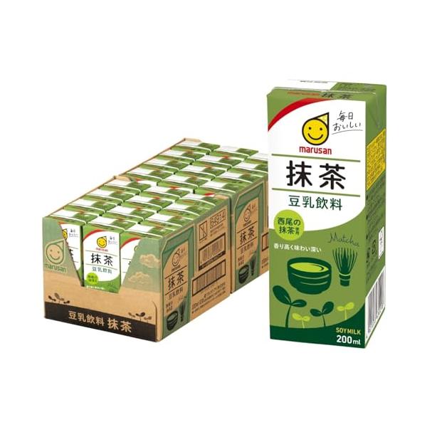 他サイト： マルサン 豆乳飲料抹茶 200ml×24本の商品画像